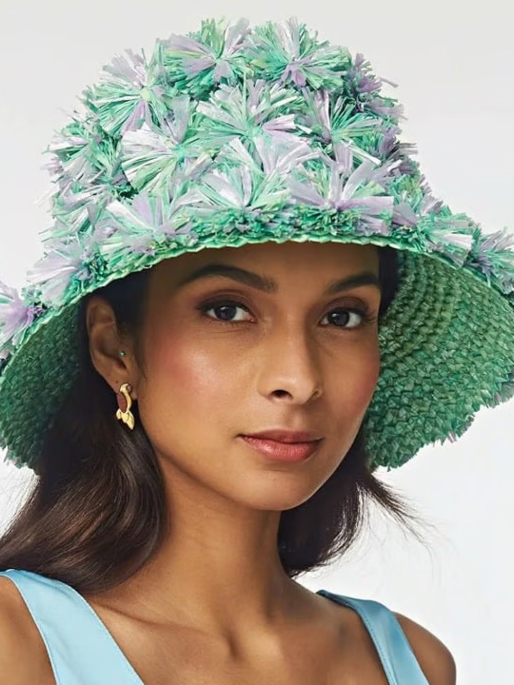LELE SADOUGHI
Straw Confetti Hat